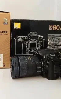 دوربین عکاسی (نیکون D80) به همراه لنز 18/200VR