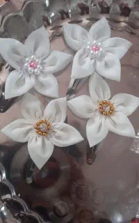 گیره موی مرواریدی جفتی ۶۰ تومن