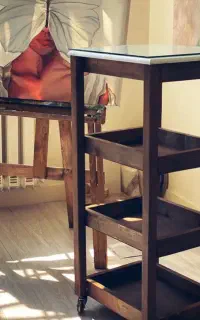 سه پایه و ترولی هنری