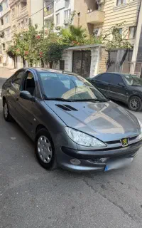 پژو 206 مدل ۸۷ اتوماتیک