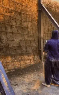 شاتکریت و سیمانکاری با دستگاه