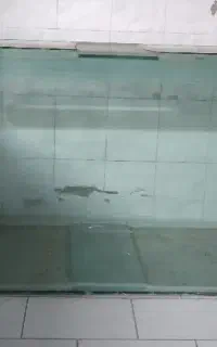 اکواریوم به همراه شن