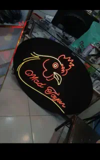 طراحی و ساخت انواع تابلو نئون با قیمتی فوق‌العاده