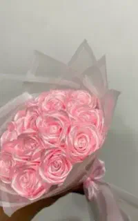 دسته گل روبانی زارا