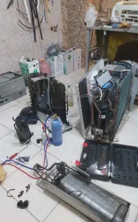 نصب تعمیر و سرویس کولرگازی آموزش نصب کولرگازی