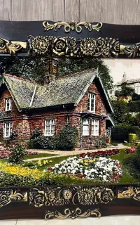 دوعدد تابلو فرش ماشینی نو