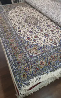 دستبافت تک ۶متری قالی فرش کاشان