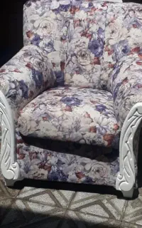 مبل ۷ نفره سالم با جلو مبلی سالم