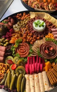 انواع غذا و دسر و فینگرفود مجالس