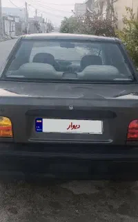 پراید مشکی مدل 92