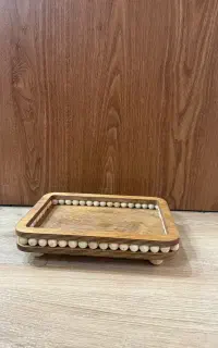 ظرفهای پذیرایی چوبی مهره دار