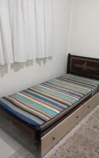 تخت یک نفره با تشک