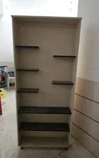 دوعدد قفسه ام دی اف ایستاده