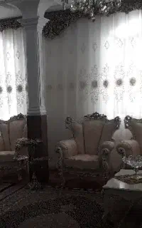 پرده شیک و نو ۸ متری