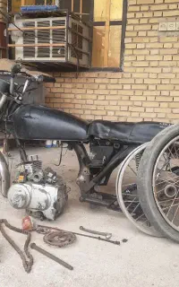 موتور سیکلت ۱۲۵ کبیر مدل ۸۳موتور هوندا سی جی دارم