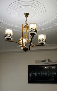 دو جفت لوستر شیک کاملا سالم