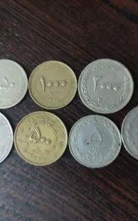 ۷عدد سکه قدیمی