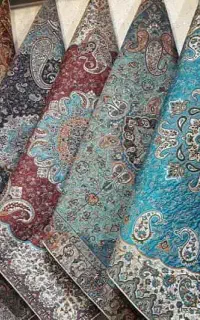 رومیزی ترمه اصیل ابعاد 1*1 ارسال به کل ایران