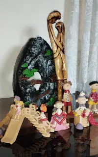 مجسمه و جا عودی