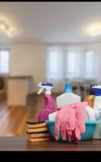 خانم جهت نظافت