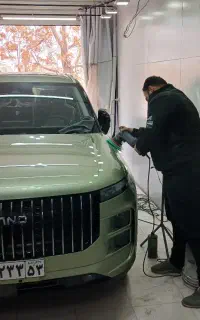 دیتیلینگ خودرو  پولیش ریکاوری لیسه گیری سرامیک