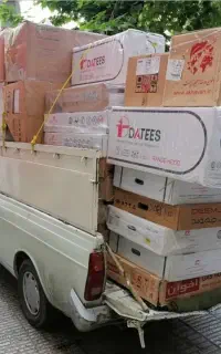 حمل بار با پیکان وانت
