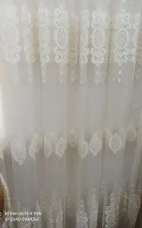 پرده با کتیبه و میله