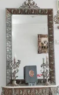 اینه و شمعدان