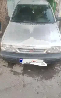 پراید نقره ای