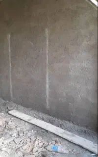 دیوار چینی سیمان کاری وخورده کاری