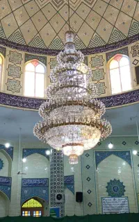 لوستر کریستالی سلطنتی مدل مسجدی صدرا