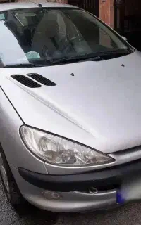 پژو ۲۰۶ صندوق دار اتومات بی رنگ