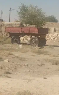 تریلی تراکتور۴چرخ بدون جک