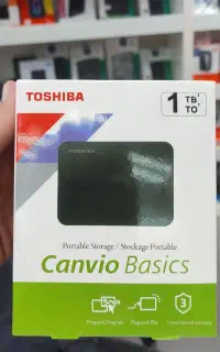 نوع‌های هارد اکسترنال toshiba ضمانت معتبر ماتریس