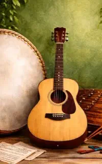 آموزش گیتار سنتور دف هنگ درام بلز