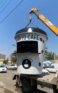 کافه کیوسک قهوه اسپرسو کیئوسک کار