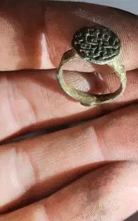 انگشتر  بسیارقدیمی علی برکت الله