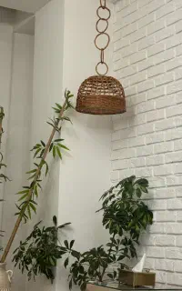 لوستر حصیری ایکیا