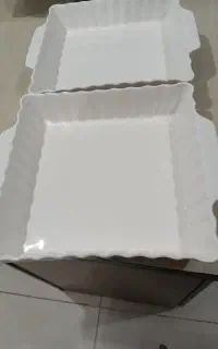 ظرف سرامیکی سفید