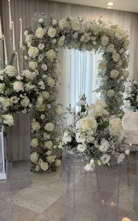 گل ارایی عیدی،بله برون،خودرو،دسته گل،اجاره وسایل