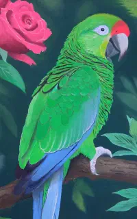 نقاشی رنگ روغن تماما کار دست