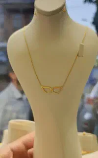 گردنبند طلا بالدار
