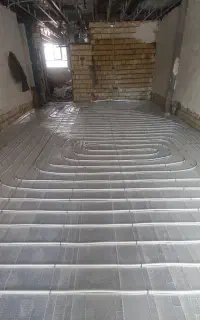 تاسیسات آب و فاضلاب گرمایش از کف