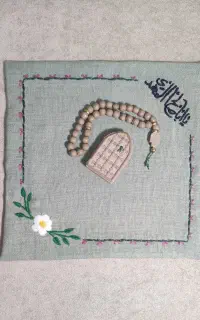 جانماز گلدوزی و دست دوز زیبا