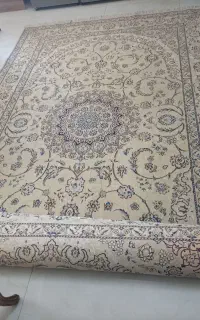 فرش ابریشم ماشینباف ۶ متری
