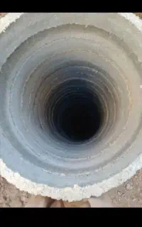 حفر چاه فاضلاب و دوس گذاری و پشته کنی چاه
