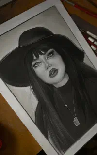 نقاشی سیاه قلم
