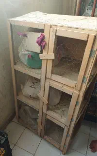 قفس چوبی
