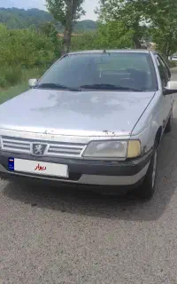 پژو 405 مدل ۸۵ نقره ای