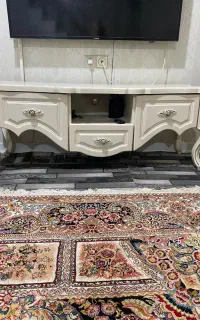 میزتلویزیون چوبی